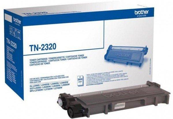 Brother TN2320 TN-2320 Eredeti Toner 2.600 oldal kapacitás