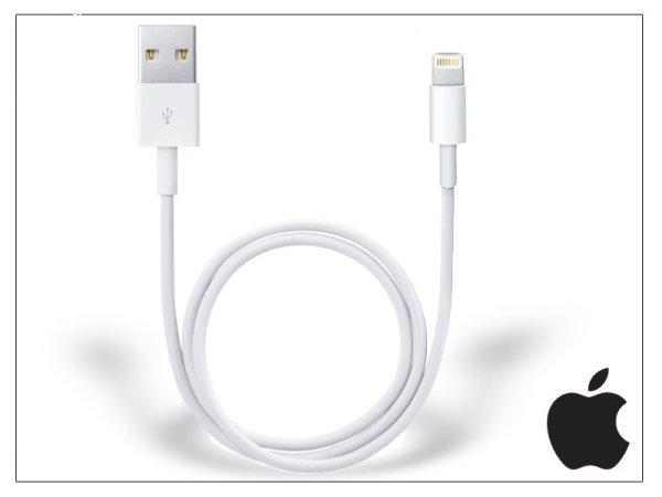 Apple iPhone 5/5S/5C/SE/iPad 4/iPad Mini eredeti, gyári USB töltő- és
adatkábel 50 cm-es vezetékkel