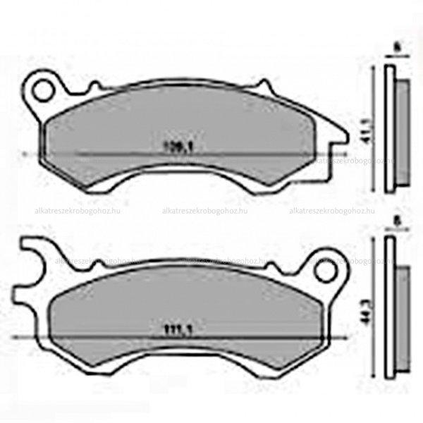 Fékbetét Honda PCX 125-150ccm RMS 2780