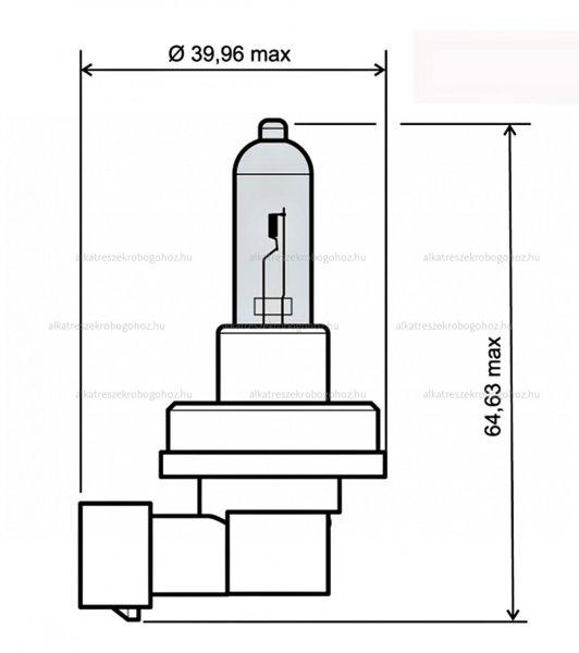 Izzó H11 12V 55w RMS 0085	