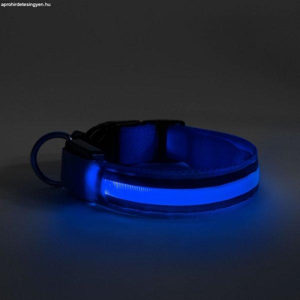 Yummie LED-es nyakörv - akkumulátoros - S méret - kék (60027A)