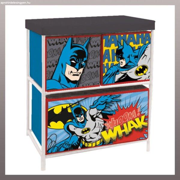 Batman játéktároló állvány 3 rekeszes 53x30x60 cm ADX15787BT