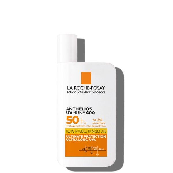 LRP Anthelios UV Mune 400 láthatatlan napvédő fliud SPF50+ 50 ml