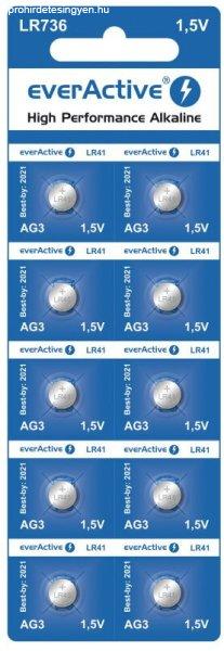 everActive AG3 LR41 (LR736,192) alkáli gombelem 1,5V bl/10