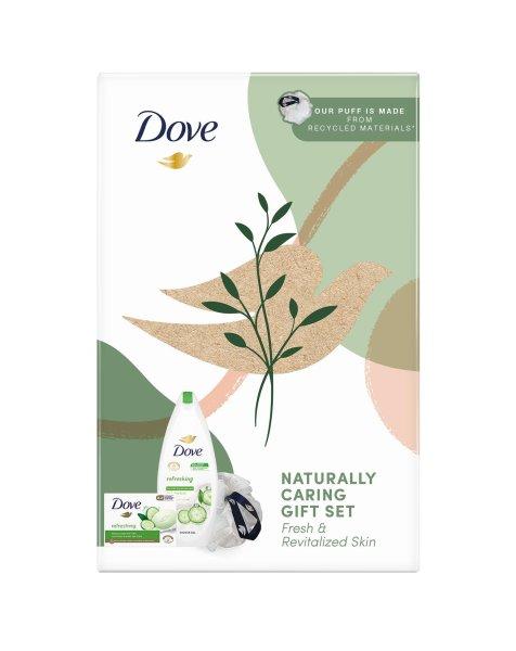 Dove Testápoló ajándék készlet
fürdőszivaccsal Refreshing