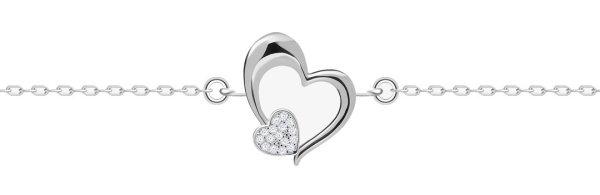 Preciosa Romantic ezüst karkötő cirkónium kővel
Tender Heart 5339 00
