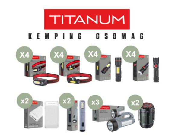Titanum kemping csomag akció