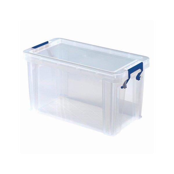 Tároló doboz, műanyag 2,6 liter, Fellowes® ProStore átlátszó