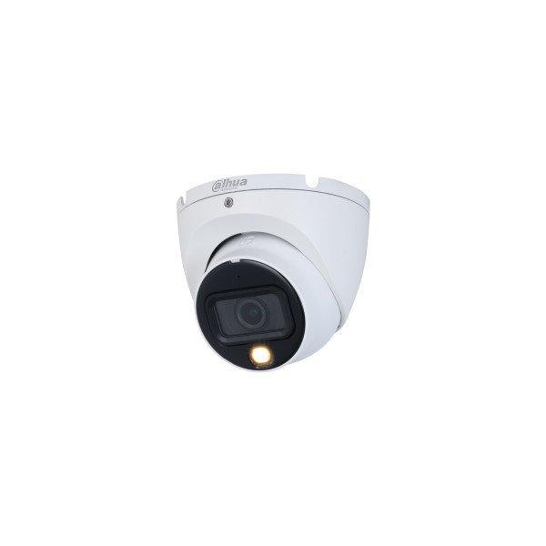 Dahua Analóg dómkamera - HAC-HDW1500TLM-IL-A (Duallight; 5MP, kültéri,
3,6mm, IR20m+LED20m ICR, IP67, DWDR, mikrofon)
