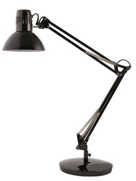 Asztali lámpa, 11 W, ALBA "Architect", fekete