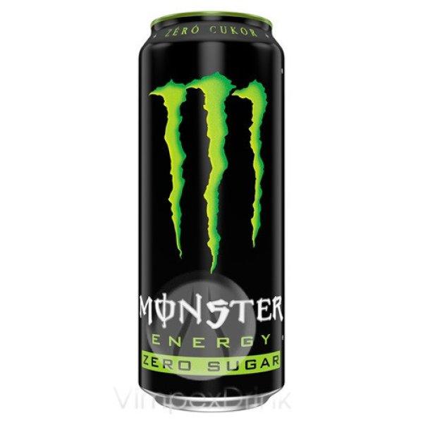 COCA Monster Energy Zero 0,5l DOB zöld