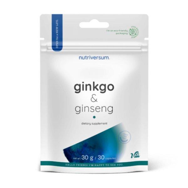 Nutriversum Ginkgo + Ginseng 30 kapszula