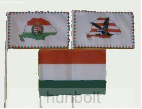 3 db kis zászló (15x25 cm) VI.
