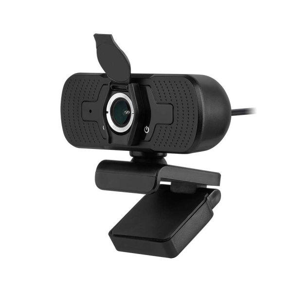 REBEL Webkamera, fekete színű, Full HD (KOM1056)
