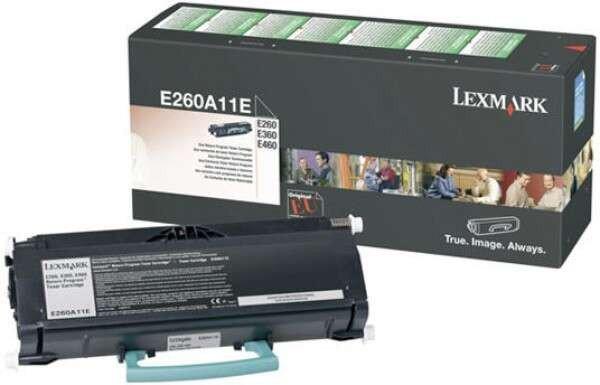 Lexmark E260/360/46x Return Toner 3,5K (Eredeti) E260A11E