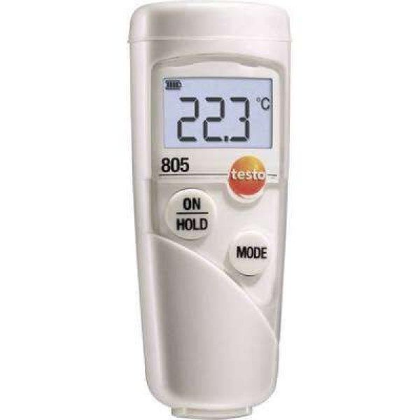 Testo mini infra hőmérő, távhőmérő 1:1 optikával -25-től +250 °C-ig
Testo 805