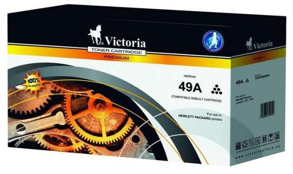 Victoria (HP Q5949A 49A) Toner Fekete
