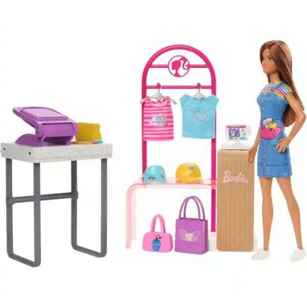 Mattel Barbie ruhatervező játékszett babával