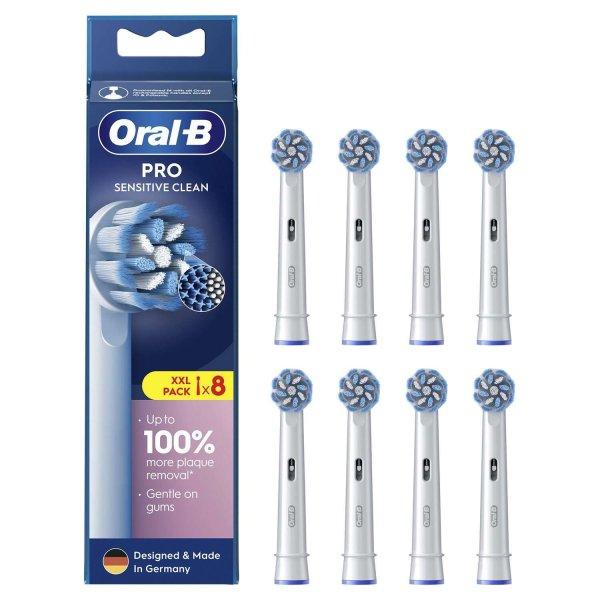 Oral-B EB60X SensitiveClean Elektromos fogkefe Pótfej - Fehér (8db)