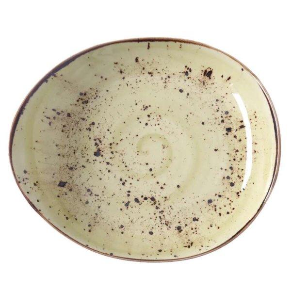 Olive organikus tányér 24 x 27 cm