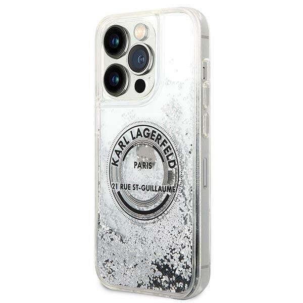 Apple iPhone 14 Pro Max Karl Lagerfeld Liquid Glitter RSG tok - KLHCP14XLCRSGRS,
Ezüst