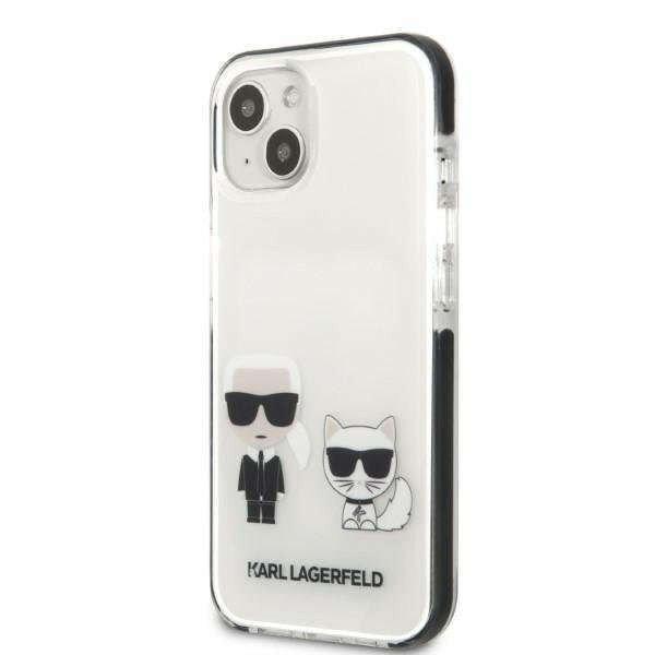 Apple iPhone 13 Karl Lagerfeld Karl & Choupette tok - KLHCP13MTPEKCW, Fehér