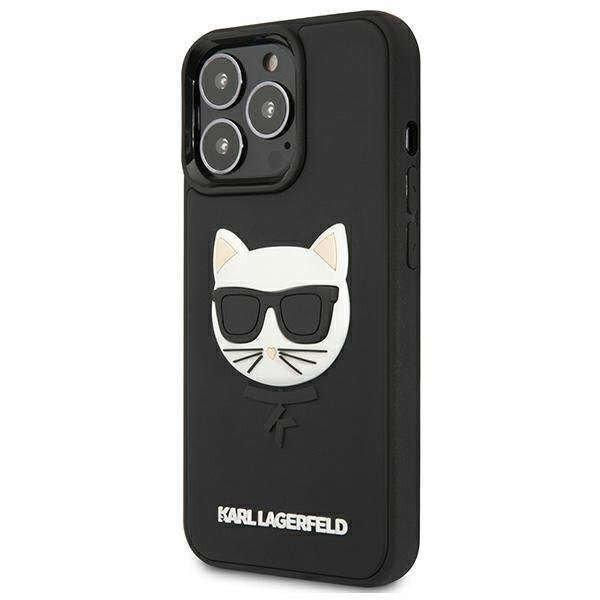 Apple iPhone 13 Pro Karl Lagerfeld 3D Rubber Choupette tok - KLHCP13LCH3DBK,
Fekete