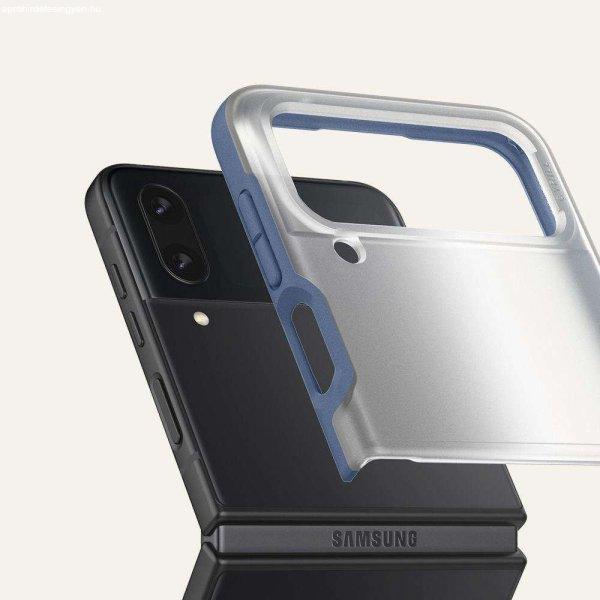 Samsung Galaxy Z Flip4 Spigen Cyrill Color Brick ütésálló tok,
Áttetsző-Kék