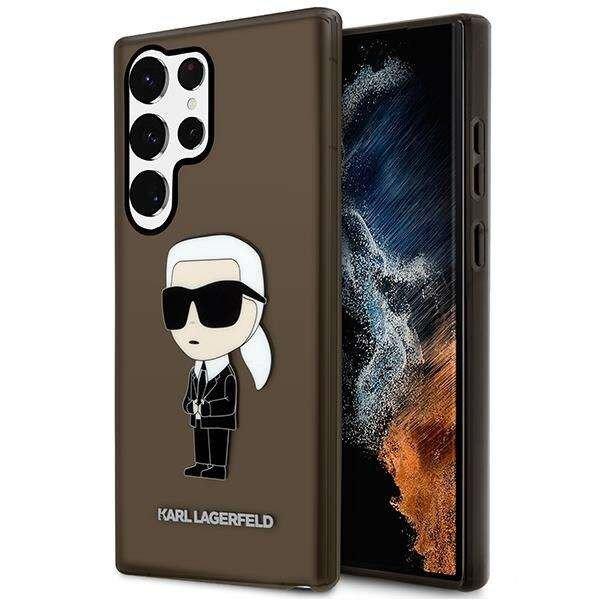Karl Lagerfeld KLHCS23LHNIKTCK Samsung Galaxy S23 Ultra S918 fekete keménytok
ikonikus Karl Lagerfeld