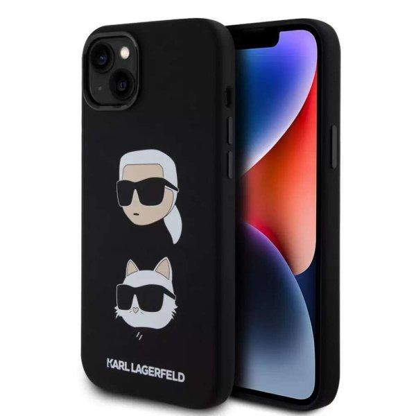 Karl Lagerfeld tok fekete KLHCP15MSDHKCNK Iphone 15 Plus készülékhez