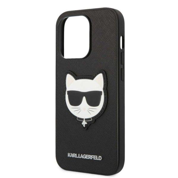 Karl Lagerfeld PU Saffiano Choupette Head Apple iPhone 14 Pro Max (6.7)
hátlapvédő tok fekete (KLHCP14XSAPCHK)