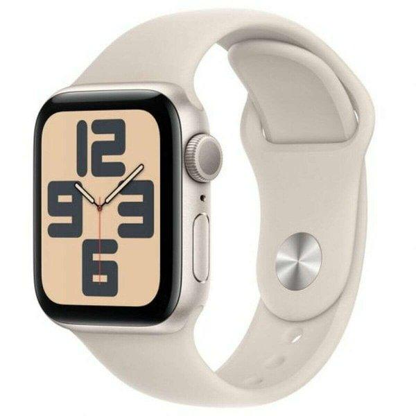 Okosóra Apple Watch SE Fehér Bézs szín 40 mm