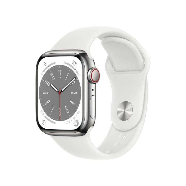 Okosóra Apple Watch Series 8 Fehér 32 GB 41 mm