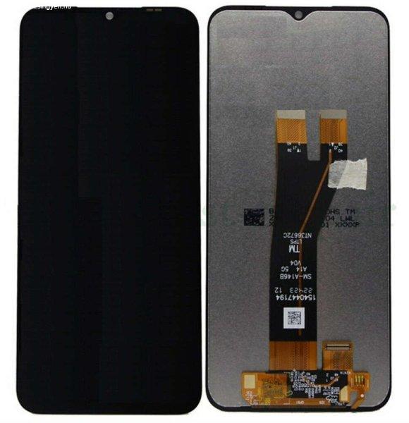 Samsung A146B Galaxy A14 5G fekete LCD kijelző érintővel