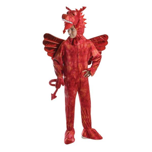 Vörös sárkány jelmez KidMania® gyerekeknek 8 év 128 cm