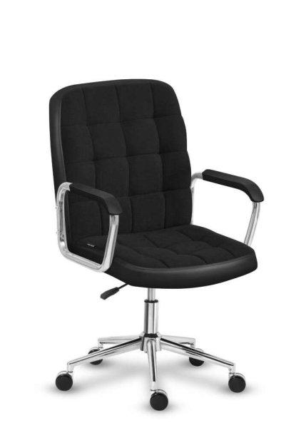 Irodai fotel, kényelmes irodai szék szövet, Future 4.0 , Fekete