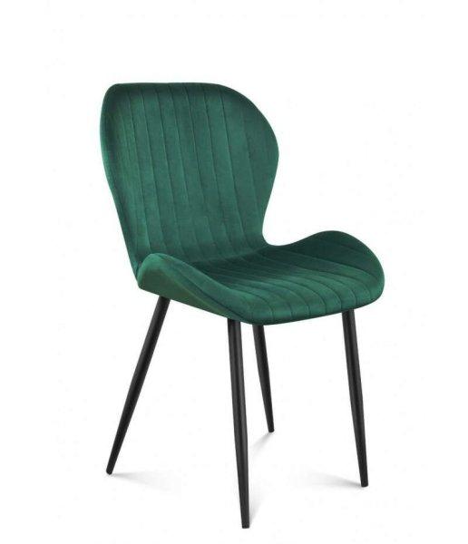 Bliz kényelmes irodai szék ebédlő szék étkezőszék 2.0 bársony , Zöld