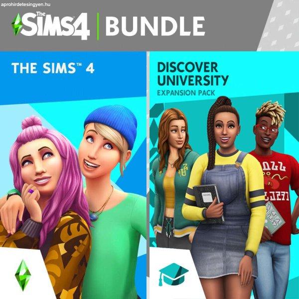 The Sims 4 + Discover University (DLC) (Digitális kulcs - PC)