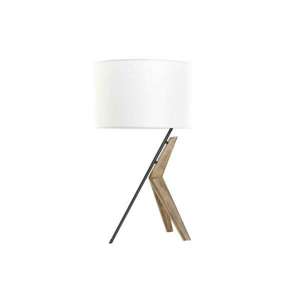 Asztali lámpa DKD Home Decor Fekete Fém Barna Fehér дъб 220 V 50 W 35 x 35
x 54 cm