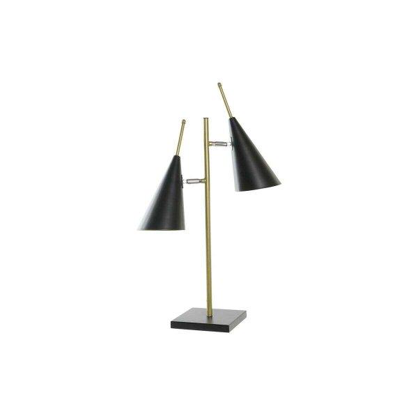 Asztali lámpa DKD Home Decor Fekete Aranysàrga Fém 25 W 220 V 38 x 16 x 64 cm