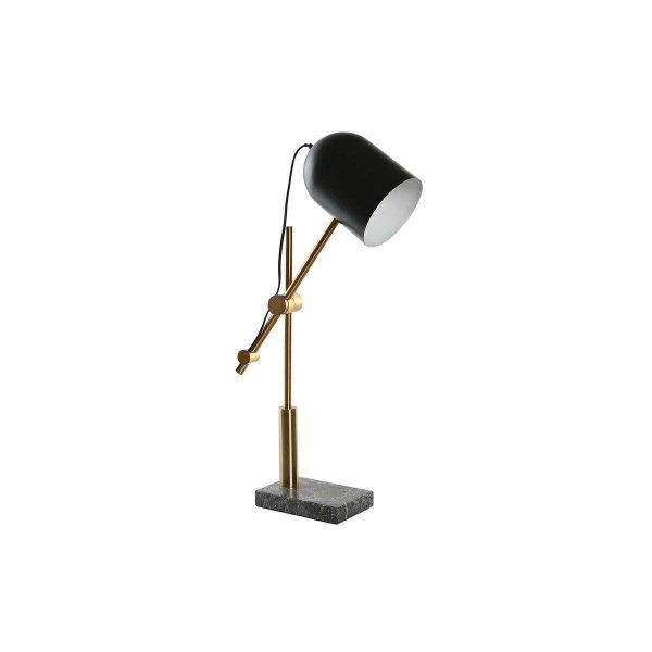 Asztali lámpa DKD Home Decor Fekete Szürke Aranysàrga Fém 60 W 220 V 45 x 45
x 70 cm