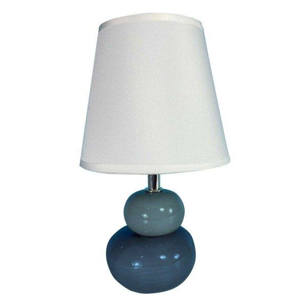 Asztali lámpa Versa Kék Kerámia Textil (15 x 22,5 x 9,5 cm)