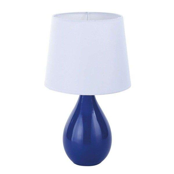 Asztali lámpa Versa Aveiro Kék Kerámia (20 x 35 x 20 cm)