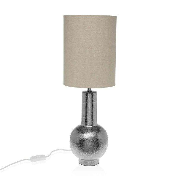Asztali lámpa Versa Ezüst színű Kerámia 20 x 57 x 20 cm