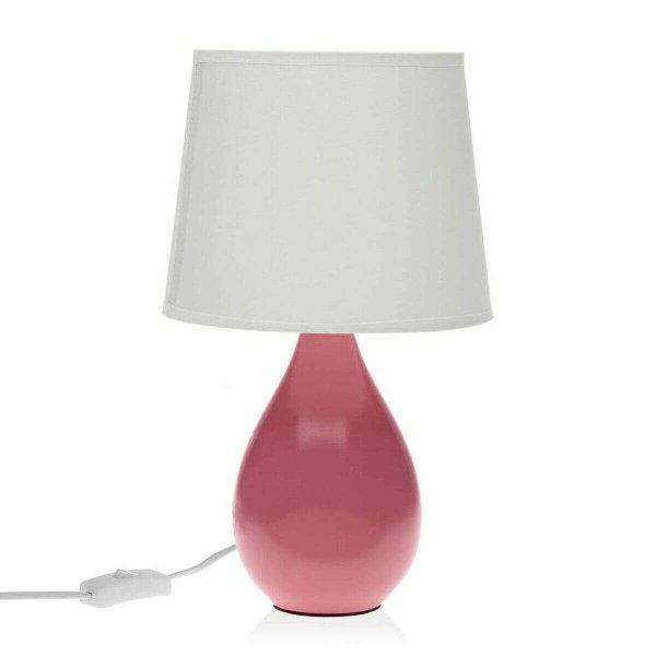 Asztali lámpa Versa Roxanne Rózsaszín Kerámia (20 x 35 x 20 cm)