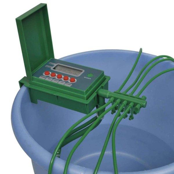 vidaXL Automata öntözőrendszer vízpermetezővel és időzítővel