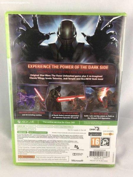 Star Wars The Force Unleashed Ultimate Sith Edition Xbox 360 konzol játék
