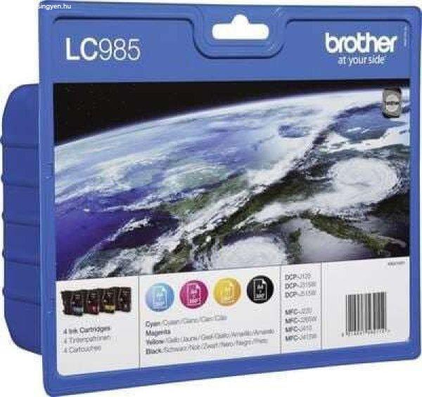 Brother LC985 multipack (C/M/Y/BK) (LC985VALBPDR)