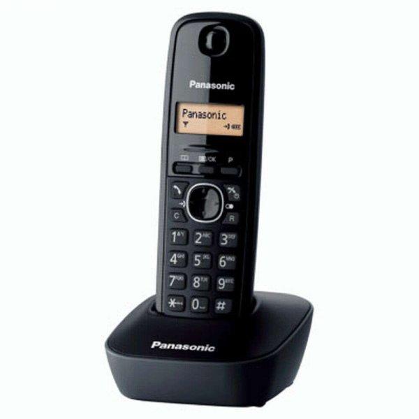 Vezetékes Telefon Panasonic Fekete Borostyán