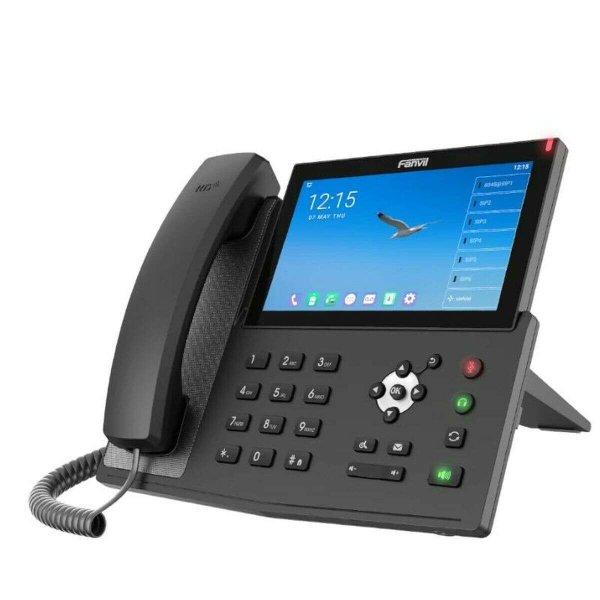 Vezetékes Telefon Fanvil X7A Fekete